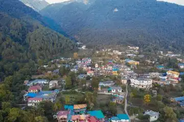 beautiful landscapes of Shimla Manali India
