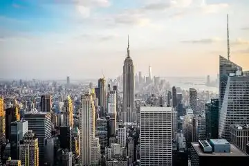 iconic sights of New York City United States
