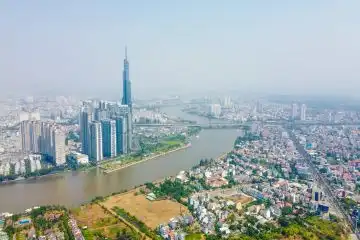 modernity in Ho Chi Minh City Vietnam