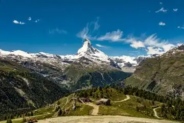 Zermatt Switzerland offers stunning views